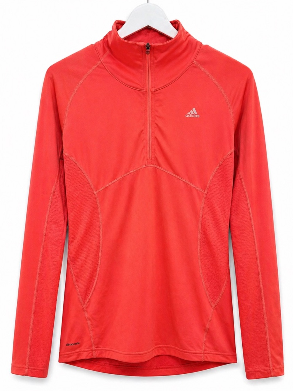 NEW adidas Women's Long-Sleeve Half-Zip Training Top